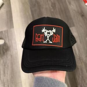 pearl jam SnapBack trucker hat OS